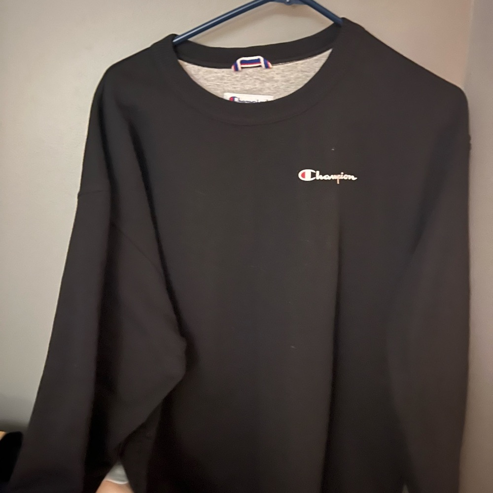 black champion shirt